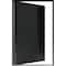 Vdomdoors Pivot Aluminum Door Axis 1163 Ardesia Nero Entry Door W60xH92 Left Inswing AXIS1163PEXD-BLK-W60xH92-LH-I - alternate 4