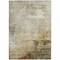 Homeroots 10' X 14' Linen Black And Copper Abstract Washable Indoor Outdoor Area Rug 605952 - alternate 4
