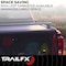 Trailfx TrailFX TFX6003; Tonneau Cover; Manual Retractable; Key Lockable; Black Matte Powder Coated TFX6003 - alternate 4