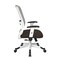 Space Seating Pulsar White Frame Managers Chair, Twilight Cocoa 317W-W1C1F2W-K011 - alternate 2