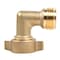 Makerz Brass Hose Elbow - 90 Degrees 276 - alternate 1