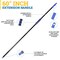 Bison Life 2-in-1 Window Squeegee Kit with 60" Extension Pole, 2 Sleeves, Glass Cleaning Tool Combo BLZ-EXHSQ-SET-5-1 - alternate 6
