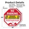 Signmission No Parking Private Driveway Unautho, 10 inch X 10 inch, Plastic Sign, 2PK OC-P-2PACK-10-86 - alternate 5