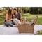 Picnic Time Family Of Brands Piccadilly Picnic Basket, Natural Canvas 202-19-187-000-0 - alternate 3