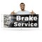 Signmission Brake Service, 18 Inch x 48 Inch, Vinyl Banner B-30494 - alternate 3