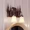 Vaxcel Bozeman 2 Light Bronze Rustic Bear Bathroom Vanity Fixture VL55702BBZ - alternate 1