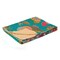Homeroots 50" X 70" Teal And Pink Floral Cotton Quilted Kantha Throw Blanket with Embroidery 544531 - alternate 3
