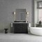 James Martin Vanities Brookfield 48 in. Single Vanity, Black Onyx w/3 CM Carrara White Marble Top 547-V48-BKO-3CAR - alternate 3