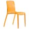 Leisuremod Murray Modern Dining Chair, Transparent Orange MC20TOR - alternate 1