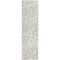 Homeroots 8' Runner Beige and Ivory Abstract Washable Non Skid Indoor Outdoor Runner Rug 559227 - alternate 5