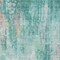Homeroots 3' X 5' Teal Blue Peach And Ivory Abstract Washable Indoor Outdoor Area Rug 615884 - alternate 3