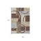 Homeroots 9' X 12' Brown And Ivory Geometric Washable Indoor Outdoor Area Rug 612567 - alternate 4