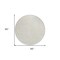 Homeroots 8' Ivory And Beige Round Geometric Washable Indoor Outdoor Area Rug 596940 - alternate 6