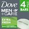 Dove Men+Care Extra Fresh 3 in 1 Hand and Body Face and Shaving Bar, 15 Ounce, 18PK 67828644 - alternate 6