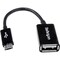 Startech.Com 5IN MICRO USB TO USB OTG HOST ADAPTER - MICRO USB MALE TO USB A FEMALE ON-THE-GO HOST CABLE ADAPTER UUSBOTG - alternate 1