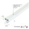M-D Building Products 5/16 in x 19/32 in x 10 ft White Premium Thermoplastic Rubber PLATINUM Window Seal for Large Gaps 05686 - alternate 4