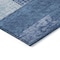 Homeroots 5' X 8' Navy Blue And Sky Blue Geometric Washable Indoor Outdoor Area Rug 612449 - alternate 7