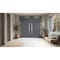 Vdomdoors Metal Double Doors Deux 0729 Gray Graphite Stainless Steel Insert 2 Sidelights and Top Transom Entr DEUX0729DEXD-GRE-W14+72+14xH80+14-RH-I - alternate 3