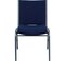Flash Furniture HERCULES Series Heavy Duty Navy Blue Dot Fabric Stack Chair, PK4 4-XU-60153-NVY-GG - alternate 6