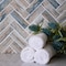 Apollo Tile Beige 11 in x 12.6 in Recycled Glass Matte Floor and Wall Mosaic Tile 9.63 sqft/case, 10PK APLNNC8806BLA - alternate 4