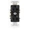 Leviton Duplex Outlet, Black 20A 125V 5362-S2E - alternate 1