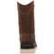 Georgia Boot Carbon Flex Wedge 11" Pull On Waterproof Carbon Toe Work Boot, Brown, Size 8.5 GB00716 - alternate 2