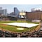 Tarps Now Baseball Tarp, 90' x 90' - LITTLE LEAGUE, White, Silver, Poly BB-FT68WS-90 - alternate 2