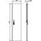 Siemens ALPHA 400 DIN spare part door H = 1250 mm W = 300 mm IP43 8GK9510-8KK10 - alternate 3