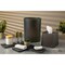Hapco Elmar Serenity Collection 8 Qt. Round Wastebasket, Smoke, 6PK SC108SMOKE - alternate 3