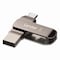 Lexar JumpDrive D400 USB 3.1 Flash Drive, 128 GB, Titanium LJDD400-128GBNU - alternate 2