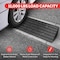 Pyle Car Vehicle Curbside Driveway Ramp, 4ft Heavy Duty Rubber, for Vehicle Mobility, Black PR PCRBDR21 - alternate 4