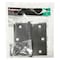 Prosource Square Corner Door Hinge, Steel, Oil-Rubbed Bronze, Loose Pin, 180 deg Range of Motion LR-706-PS - alternate 2