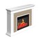 Northwest Electric Fireplace with Mantel Freestanding Heater with Remote Control Adjustable LED Flames 80-FPWF-M1 - alternate 6