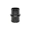 Hps Performance 1 in OD x 2 in L, Billet 6061 Aluminum Joiner Hose Union Connector, Anodized Black AHU-100-BLK - alternate 2