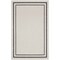 Homeroots 2' X 4' Ivory And Black Indoor Outdoor Area Rug 545968 - alternate 1
