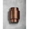 Luxury Lighting Fasciato 13.5 in Tall Ceramic Outdoor Wall Light, Rubbed Bronze Paint Finish 129-00-ABr-ud-7 - alternate 2
