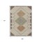 Homeroots 9' X 12' Brown Copper And Fern Green Geometric Washable Indoor Outdoor Area Rug 631901 - alternate 4