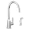 Peerless Ezra Single-Handle Kitchen Faucet with Spray Chrome P1971LF - alternate 3