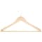 Simple Spaces Cloth Hanger Set, 6.6 lb Capacity, Steel/Wood, Natural HEA00040G-N - alternate 1