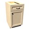 Rigel Cabinetry Kitchen Base Cabinet, 15 in W, 1-Door/1-Drawer, Gray, Solid Wood RTA - 806192 - alternate 1