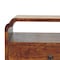 Homeroots 22" Brown Solid Wood Oval One Drawer Nightstand 651838 - alternate 5