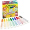 Crayola Silly Scents Smash Ups Broad Line Washable Scented Markers, 10 Colors, 60PK 588274 - alternate 1