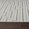 Homeroots 8' X 10' Cream and Beige Geometric Distressed Indoor Outdoor Area Rug 558791 - alternate 6