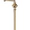 Homeroots 59" Bronze Metal Swing Arm Floor Lamp With Beige Fabric Empire Shade 526330 - alternate 2