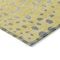 Homeroots 8' Yellow And Gold Round Abstract Washable Indoor Outdoor Area Rug 609470 - alternate 4