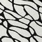 Homeroots 8' Ivory And Black Round Geometric Washable Indoor Outdoor Area Rug 599204 - alternate 3