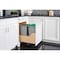 Rev-A-Shelf Maple Wood; Steel; Plastic, Natural Maple, 18 in W, 20.38 in H, 21.67 in D 4WCSC-2135DM-2 - alternate 2