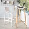 Lagoon Sensilla Resin Stackable Bar Stool, 2PK 7211W9-BSLGS - alternate 3