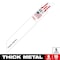 Milwaukee Tool 6" 10 TPI SAWZALL Blades (5 Pk) 48-00-5092 - alternate 7