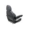 Uni Pro 445 Seat Top Assembly, Black/Gray Vinyl 8738 - alternate 2
